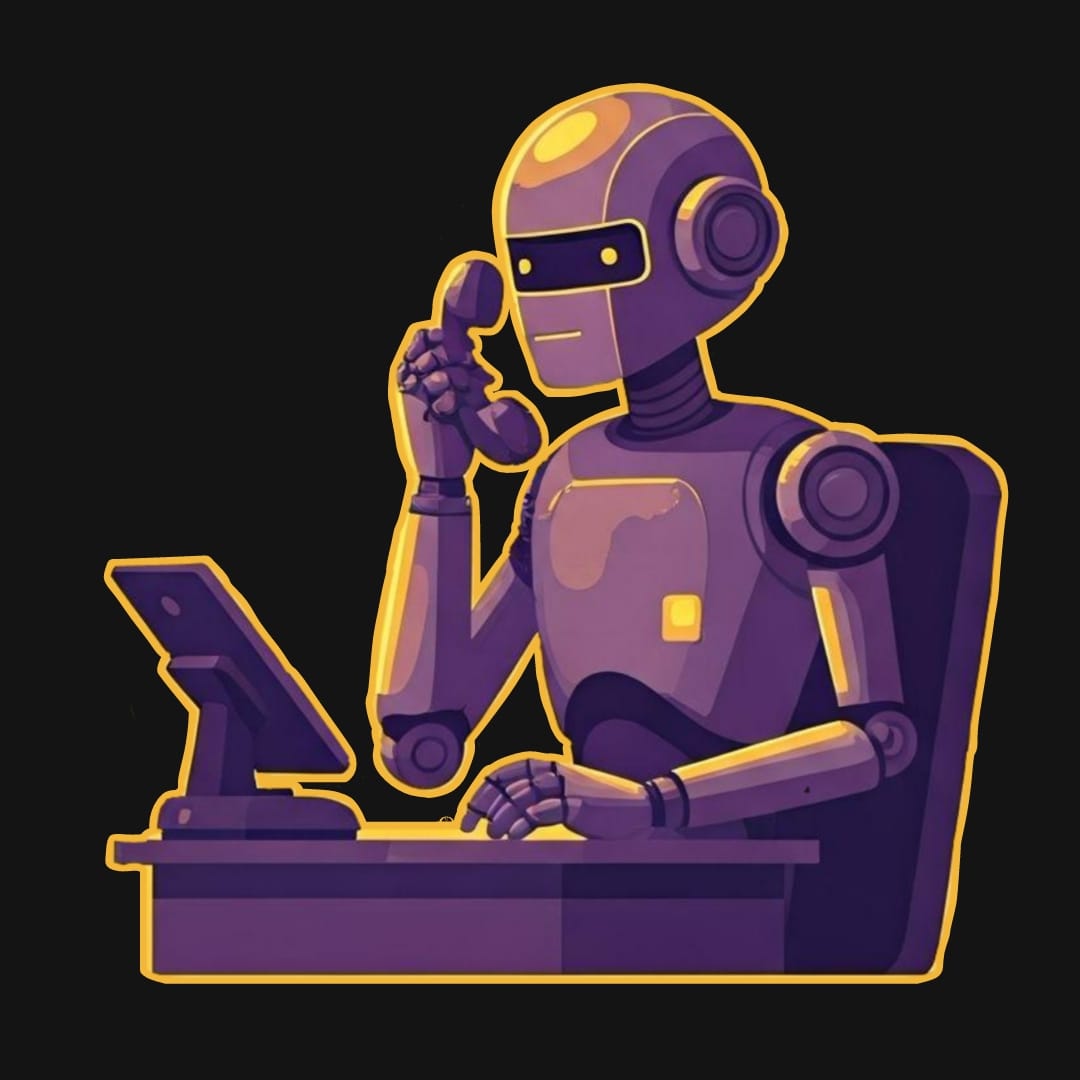 AI Robot Making Phone Calls